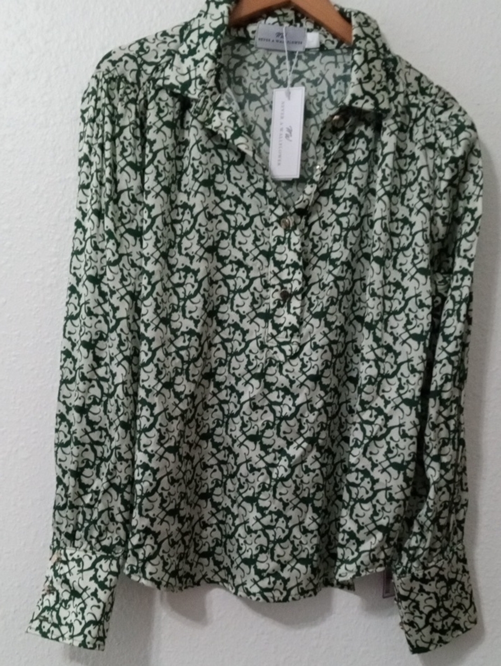 Never A Wallflower Shirt Tags